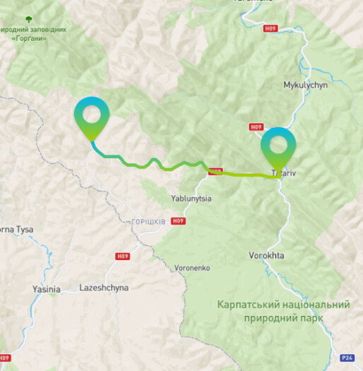 Route map