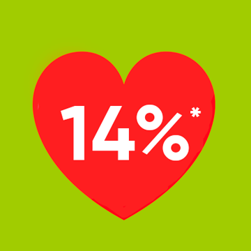 14% cashback on Valentine's Day Kyiv